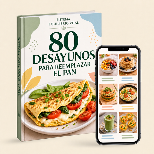 SISTEMA EQUILIBRIO VITAL. 80 Desayunos para reemplazar el pan.